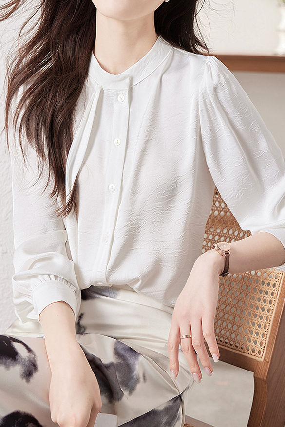Stylish Office-Ready Temperament Shirt - liwisi