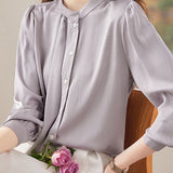 Stylish Office-Ready Temperament Shirt - liwisi