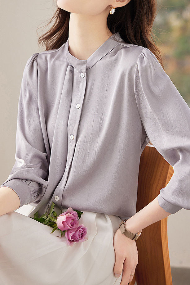 Stylish Office-Ready Temperament Shirt - liwisi