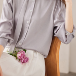 Stylish Office-Ready Temperament Shirt - liwisi