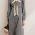 Elegant and Stylish Denim Dress - liwisi