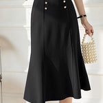 Elegant Office-Ready High-Waist Mermaid Skirt - liwisi