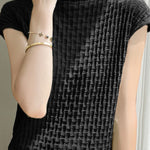 Stylish Casual Knit Short Sleeve - liwisi