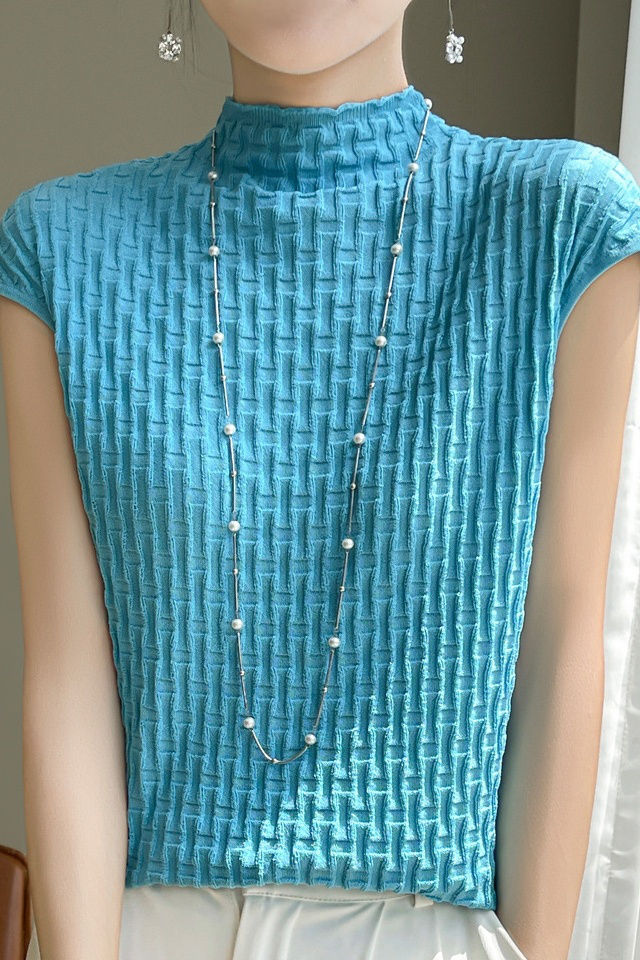 Stylish Casual Knit Short Sleeve - liwisi
