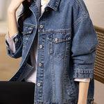 Early Autumn Casual Versatile Denim Jacket - liwisi