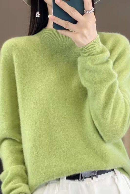 Early Autumn Long-Sleeve Knit Undershirt - liwisi