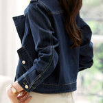 Fashionable Versatile Denim Jacket - liwisi