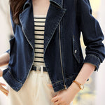 Fashionable Versatile Denim Jacket - liwisi