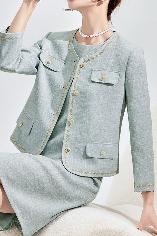 Elegant temperament suit - liwisi