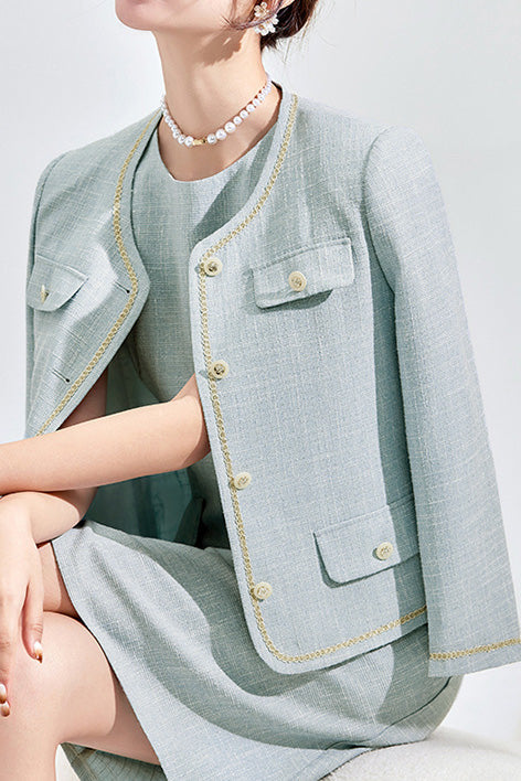 Elegant temperament suit - liwisi