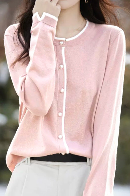 Early autumn knit cardigan - liwisi