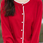 Early autumn knit cardigan - liwisi