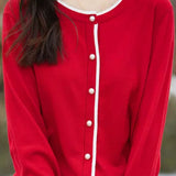 Early autumn knit cardigan - liwisi