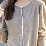 Early autumn knit cardigan - liwisi