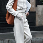 Fashionable and casual hoodie set - liwisi