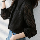 Fashionable Casual Textured Shirt - liwisi