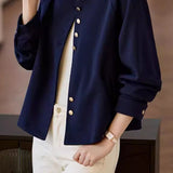 Stylish Versatile Baseball Jacket - liwisi