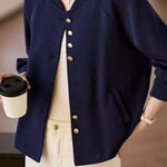 Stylish Versatile Baseball Jacket - liwisi
