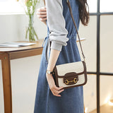 Casual denim spliced dress
