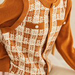 Early autumn elegant fake two-piece pullover sweater - liwisi