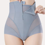 Seamless zipper high-efficiency waist-cinching and abdomen-flattening shaping pants - liwisi