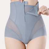 Seamless zipper high-efficiency waist-cinching and abdomen-flattening shaping pants - liwisi