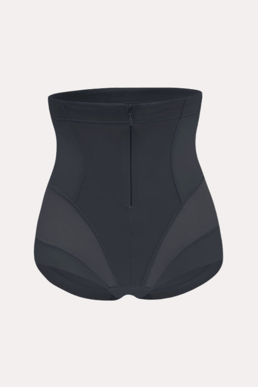 Seamless zipper high-efficiency waist-cinching and abdomen-flattening shaping pants - liwisi