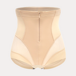 Seamless zipper high-efficiency waist-cinching and abdomen-flattening shaping pants - liwisi