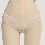 Seamless zipper high-efficiency waist-cinching and abdomen-flattening shaping pants - liwisi