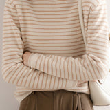 Early Autumn Classic Striped Versatile Sweater - liwisi