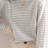 Early Autumn Classic Striped Versatile Sweater - liwisi
