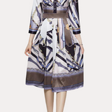 Early Autumn Trendy Printed Dress - liwisi