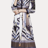 Early Autumn Trendy Printed Dress - liwisi