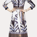 Early Autumn Trendy Printed Dress - liwisi