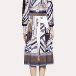 Early Autumn Trendy Printed Dress - liwisi