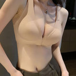 Simple and Comfortable Front-closure Underwear - liwisi