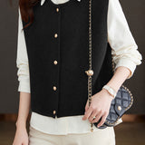 Early Autumn Versatile Sleeveless Knit Vest
