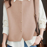 Early Autumn Versatile Sleeveless Knit Vest