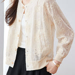 Loose Casual Embroidered Short Coat - liwisi