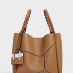 Simple Office Spliced Large-Capacity Tote Bag - liwisi