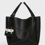 Simple Office Spliced Large-Capacity Tote Bag - liwisi