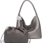 Fashionable Commuting Woven Armpit Bag - liwisi