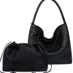 Fashionable Commuting Woven Armpit Bag - liwisi