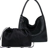 Fashionable Commuting Woven Armpit Bag - liwisi