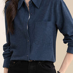 Casual Temperament Corduroy Shirt - liwisi