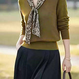 Stylish Exquisite Knit Sweater - liwisi