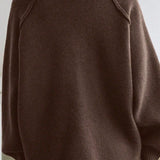 Casual Stand Collar Zipper Knit Jacket