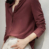 Simple Office Solid-Color Shirt