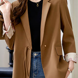 Elegant Office Neo-Chinese Style Blazer