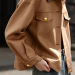 Casual Commute Color-Block Jacket - liwisi